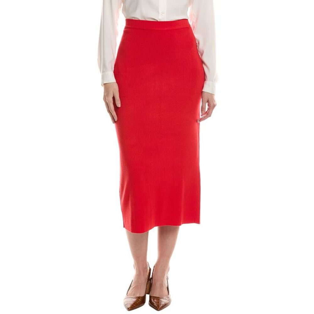 Gretchen Scott Womens  Sailor Knit Skirt, Red